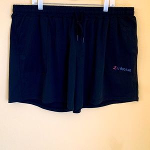 Zerdocean New With Tags Size 4X Black Shorts